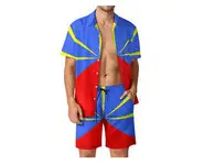 Ensemble homme 974 drapeau