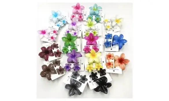 Lot 3 pinces cheveux