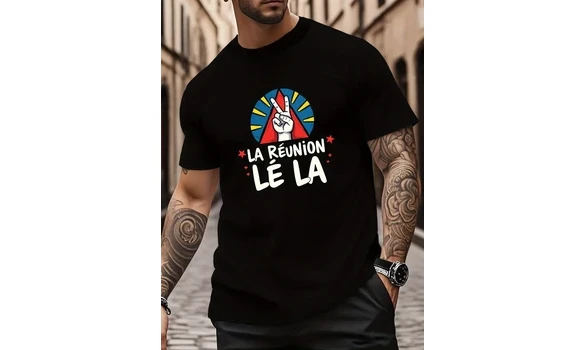 TSHIRT la Réunion lé la