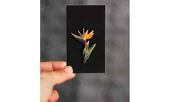 BROCHE Oiseau paradis