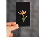 BROCHE Oiseau paradis