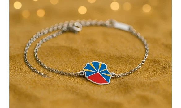 Bracelet carte Réunion