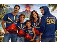 Vêtement Drapeau Réunion