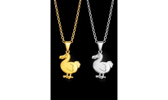 Pendentif DODO + chaine