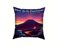 Taie housse coussin volcan