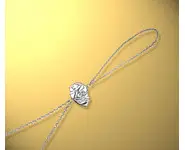 Parrure de main REUNION ARGENT