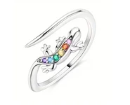 Bague margouillat réglable