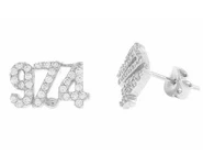 Boucle oreilles strass974