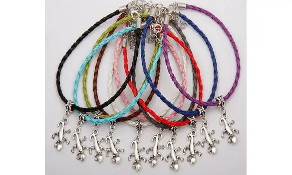 Bracelet coloré margouillat