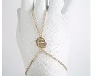 Parrure de main REUNION Pl.Or