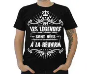 TSHIRT 974 légendes