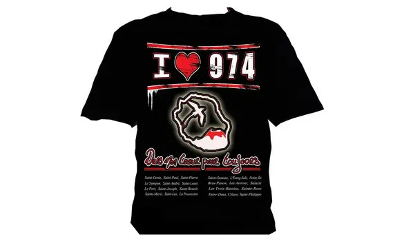 T-SHIRT I LOVE 974