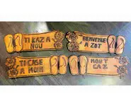 porte clé mural en bois