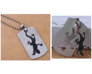 Pendentif militaire margouillat