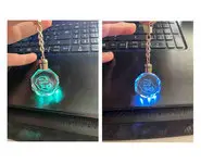 porte clé LED REUNION 974