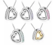 Collier Coeur Cristal