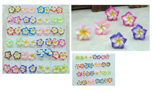 Boucle d'oreille FLEUR FRANGIPANIER