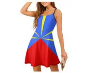 ROBE DRAPEAU 974