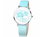 Montre 974 bleue