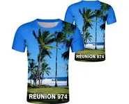 TSHIRT 974 PLAGE