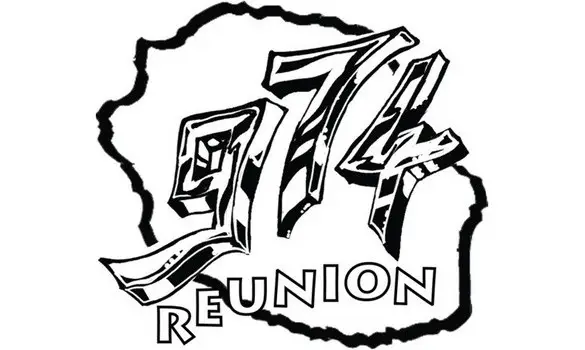 STICKERS 974 Réunion