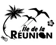 STICKERS ile de La Réunion Palmiers
