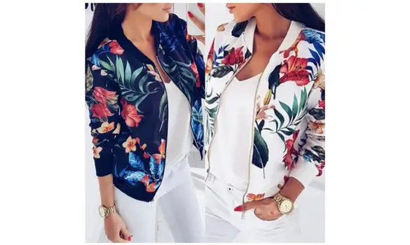 Veste 974 Fleurs Femme