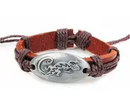 Bracelet margouillat corde