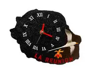 Horloge roche volcan