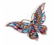 BROCHE PAPILLON MULTI