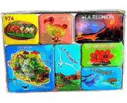 Lot de 7 Magnets